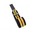 Knee Wraps, black/gold, 2 m, Gorilla Wear