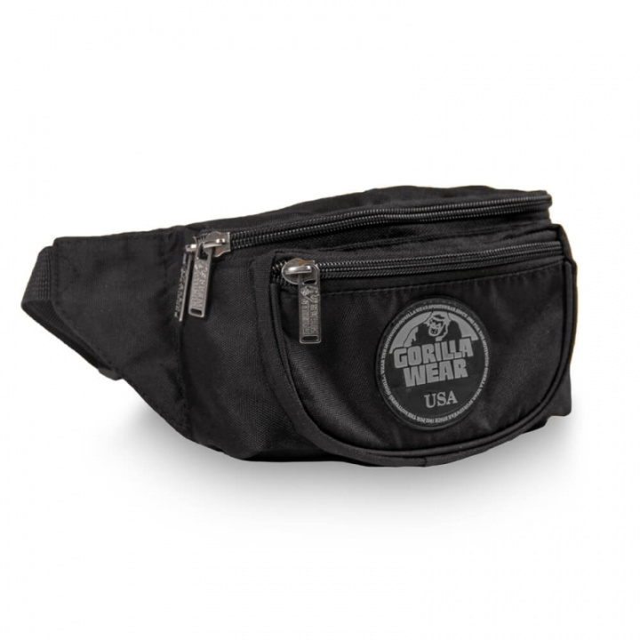 Sjekke Stanley Fanny Pack, black, Gorilla Wear hos SportGymButikken.no