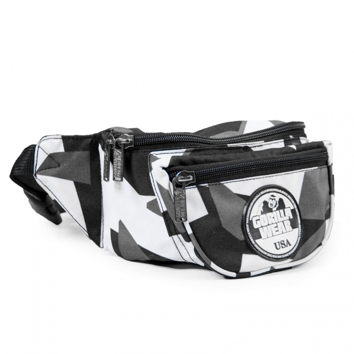 Sjekke Stanley Fanny Pack, grey/white camo, Gorilla Wear hos SportGymButikken.no