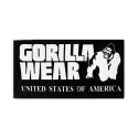 Classic Gym Towel, black/white, Gorilla Wear