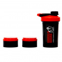 Shaker 2 Go 760 ml, black/red, Gorilla Wear