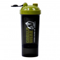 Shaker Compact 500 ml, black/army green, Gorilla Wear