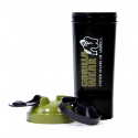 Shaker Compact 500 ml, black/army green, Gorilla Wear