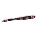 Eloy Lanyard, black/red, Gorilla Wear