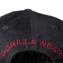 Harrison Cap, black/red, Gorilla Wear