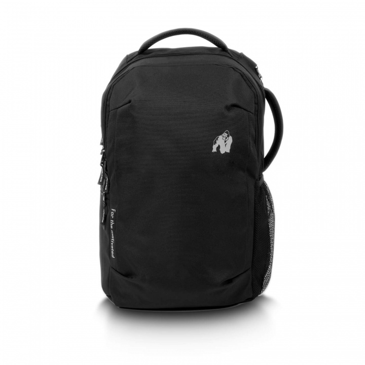 Sjekke Akron Backpack, black, Gorilla Wear hos SportGymButikken.no