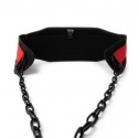 GW Nylon Dip Belt, black/red, Gorilla Wear