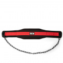 GW Nylon Dip Belt, black/red, Gorilla Wear