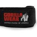 Figure 8 Lifting Straps, black, Gorilla Wear