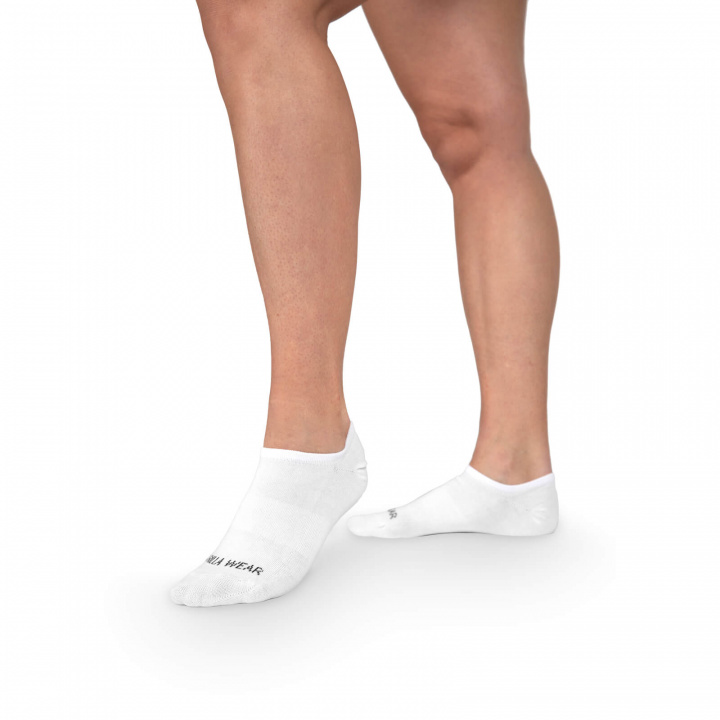 Sjekke Ankle Socks 2-Pack, white, Gorilla Wear hos SportGymButikken.no