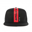 Malone Snapback Cap, black, Gorilla Wear