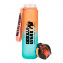 Gradient Water Bottle 1000 ml, green/orange