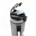Gradient Water Bottle 1000 ml, black/grey, Gorilla Wear