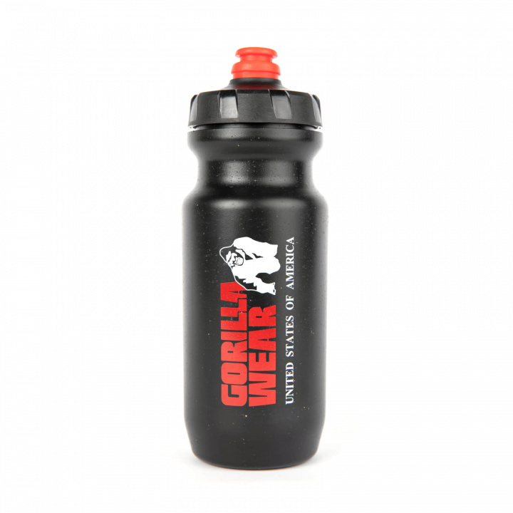 Sjekke Sustainable Grip Bottle 500 ml, black, Gorilla Wear hos SportGymButikken.no