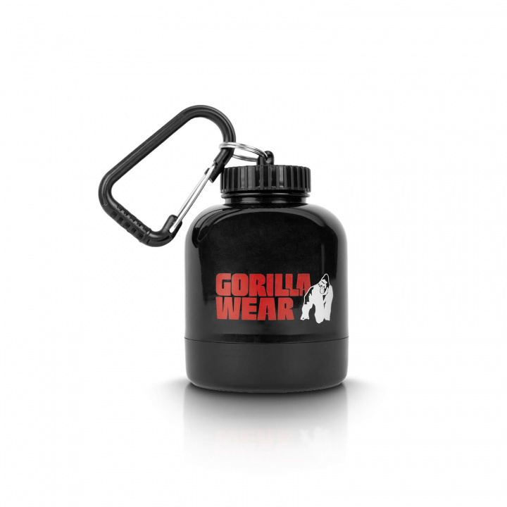 Supplement Funnel Keychain, black, Gorilla Wear i gruppen Sport & Fitness / Treningstilbehør / Vannflasker & Shakers hos Sportgymbutikken.no (GW-99242-900)