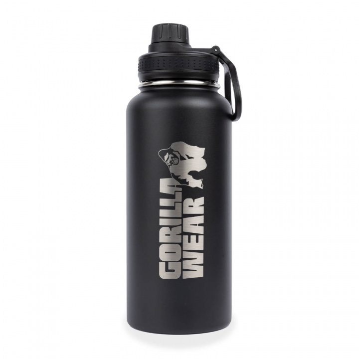 Insulated Stainless Steel Water Bottle 1000 ml, black i gruppen Sport & Fitness / Treningstilbehør / Vannflasker & Shakers hos Sportgymbutikken.no (GW-99251-900)