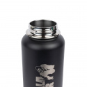 Insulated Stainless Steel Water Bottle 1000 ml, black
