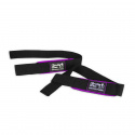 Women\'s Padded Lifting Straps, black/purple, Gorilla Wear