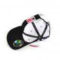 Louisiana Glitter Cap, white/pink, Gorilla Wear