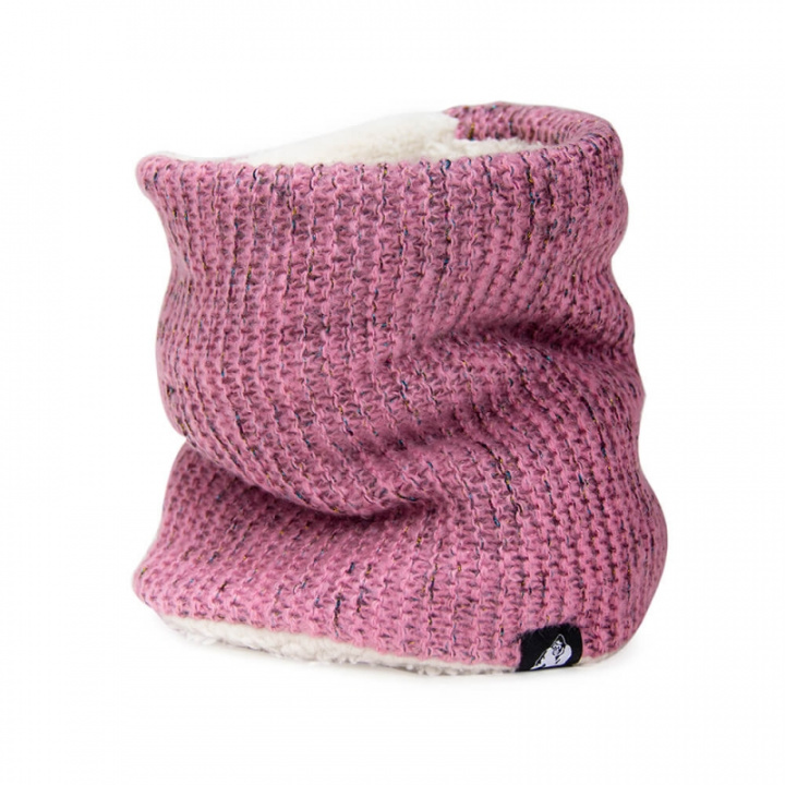 Sjekke Bellevue Neck Warmer, pink, Gorilla Wear hos SportGymButikken.no