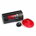 Shaker, black/red, 700 ml, Gorilla Wear