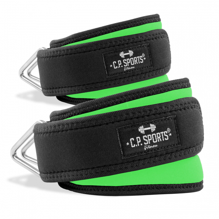Wrist & Ankle Strap Premium, neon green i gruppen Styrke / Drahåndtak / Fotmansjetter hos Sportgymbutikken.no (GW-G3-12)