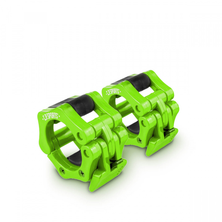 Jaw Lock Pro, neon green, C.P. Sports i gruppen Styrke / Vektskiver, stenger, lås / Lås, 50 mm hos Sportgymbutikken.no (GW-G36-green)