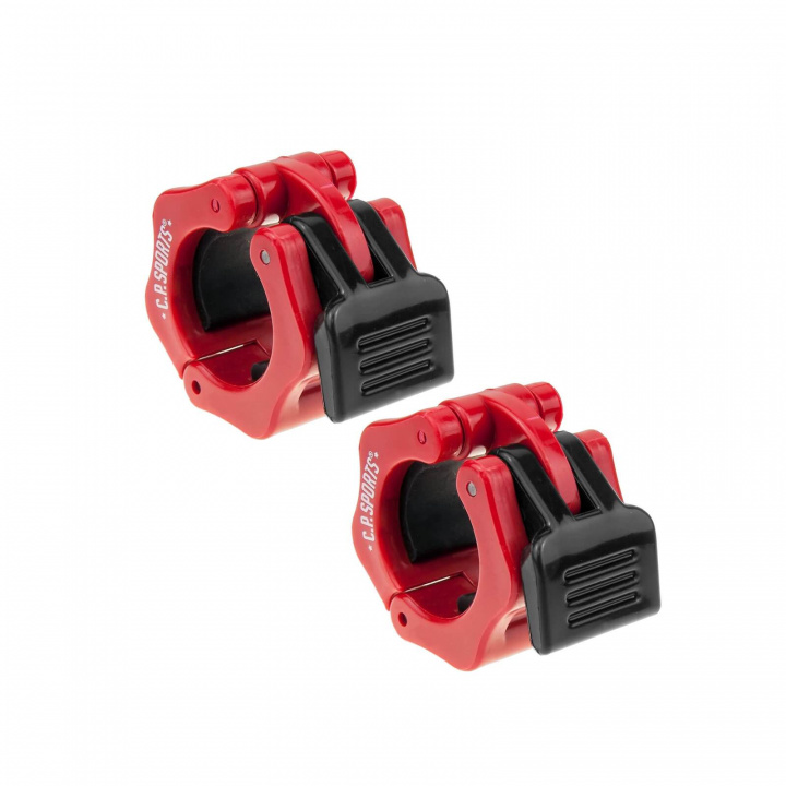 Sjekke Jaw Lock 25 mm, red/black, C.P. Sports hos SportGymButikken.no