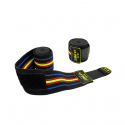 Elbow Wraps Pro, 1.3 cm, black/blue/red/yellow, C.P. Sports