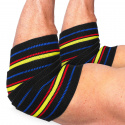 Elbow Wraps Pro, 1.3 cm, black/blue/red/yellow, C.P. Sports