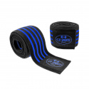 Knee Wraps, black/blue, 2 m, C.P. Sports