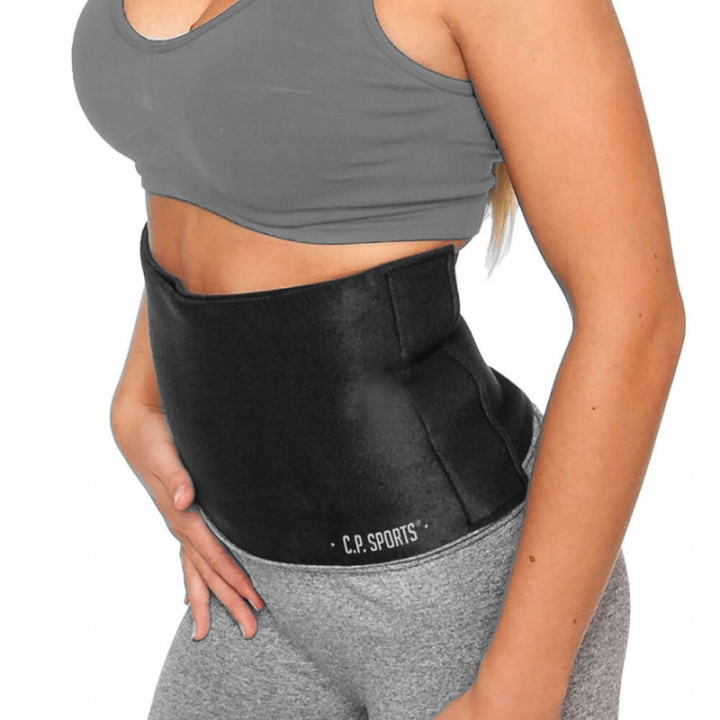 Sjekke Waist Support, black, C.P. Sports hos SportGymButikken.no