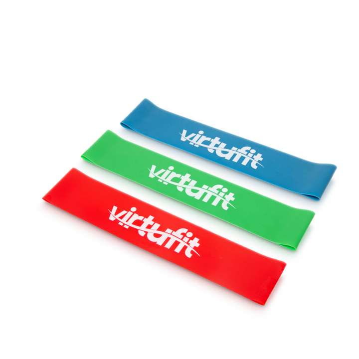 Mini Bands, 3-pack, VirtuFit i gruppen Sport & Fitness / Treningsutstyr / Bånd og snører hos Sportgymbutikken.no (GW-VF01006)