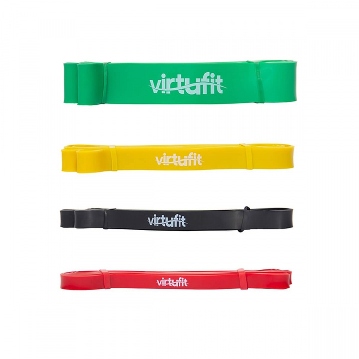 Sjekke Power Bands, 4-pack, VirtuFit hos SportGymButikken.no