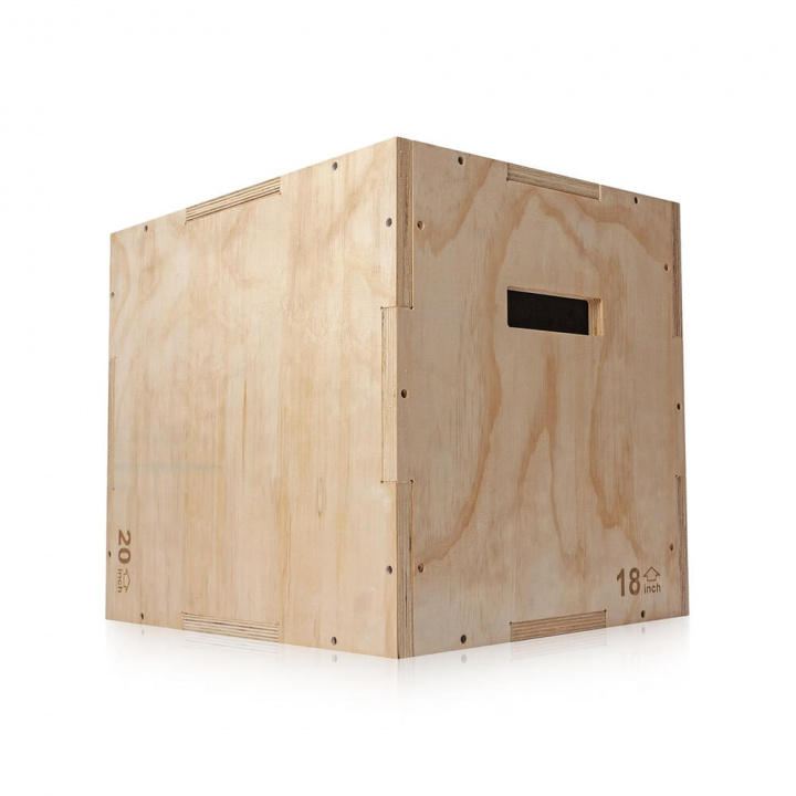 Sjekke Plyo Box, 40/45/50 cm, VirtuFit hos SportGymButikken.no