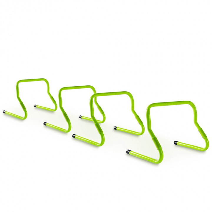 Sjekke Adjustable Hurdle, 4-pack, yellow, VirtuFit hos SportGymButikken.no