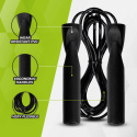 Jumprope, black, Virtufit