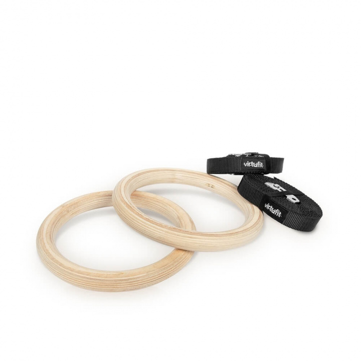 Sjekke Gymnastic Gym Rings, VirtuFit hos SportGymButikken.no