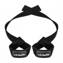 Padded Lifting Straps, black, VirtuFit