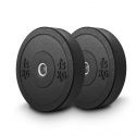 Hi-Impact Bumper Plates, 2 x 15 kg, Gymstick