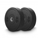 Hi-Impact Bumper Plates, 2 x 20 kg, Gymstick