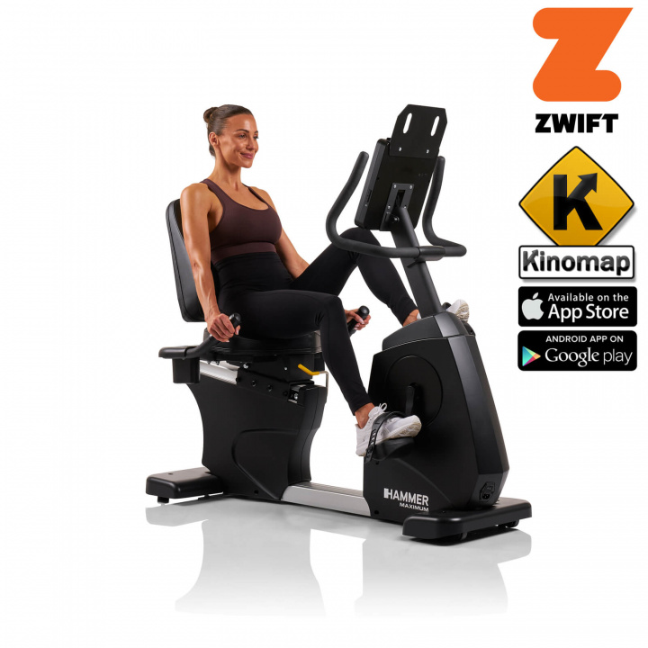 Trimsykkel Recumbent RB 8000 \'25, Hammer Maximum i gruppen Mosjon / Trimsykler hos Sportgymbutikken.no (HM-10008)