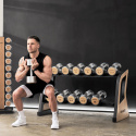 Exclusive Dumbbell Rack Set, 6 par: 12.5 – 25 kg