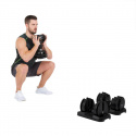 Justerbart hantelset Dumbbell Beast 2 x 2.3-20 kg, Hammer