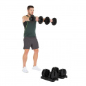 Justerbart hantelset Dumbbell Beast 2 x 2.3-20 kg, Hammer