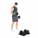 Justerbart hantelset Dumbbell Beast 2 x 2.3-20 kg, Hammer