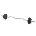 Curlstangsett 20 kg med boks, inSPORTline