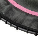 Fjærfri trampoline Cordy, med håndtak 114 cm, pink, inSPORTline