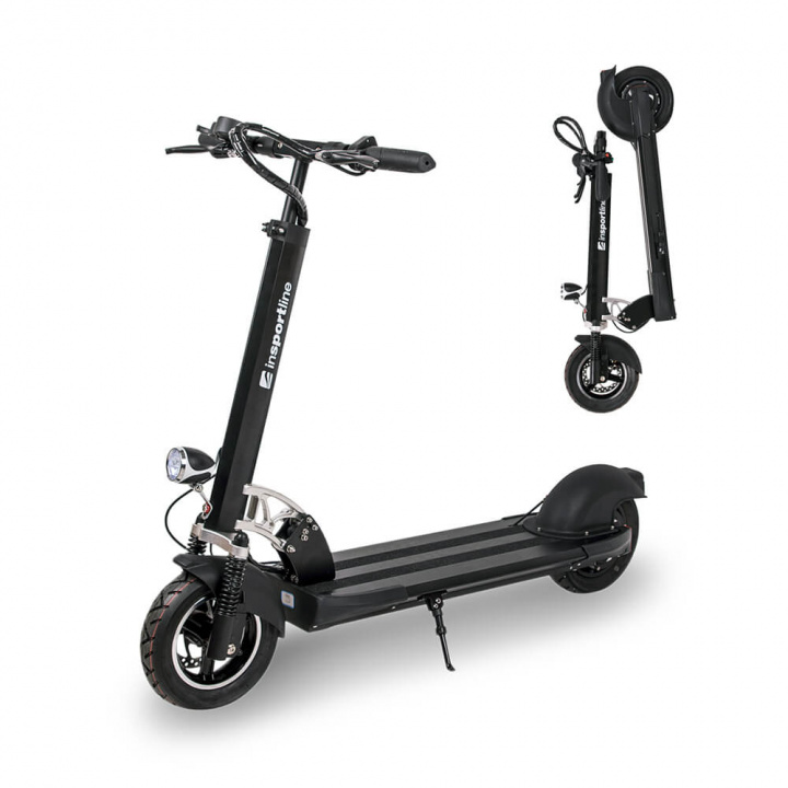 Sjekke Elektrisk scooter Fortor, black, inSPORTline hos SportGymButikken.no