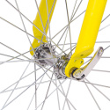 Sparkesykkel Disparo V-Brake, black/yellow, inSPORTline